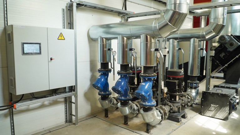 Biomasas katlu mājas pārbūves veikšana, Q=2,8mW